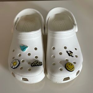 White Crocs